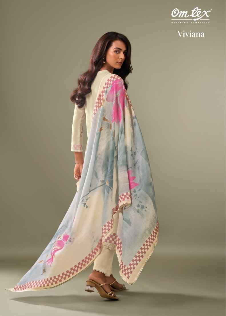 Omtex Viviana Cotton Silk Dress Material 4 pcs Catalogue