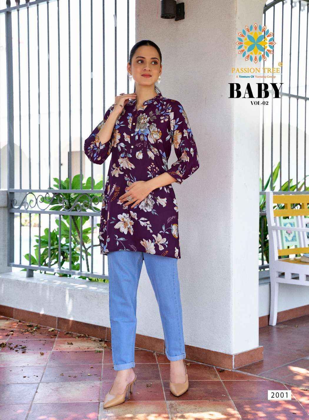 Passion Tree Baby Vol 2 Rayon Top 12 pcs Catalogue