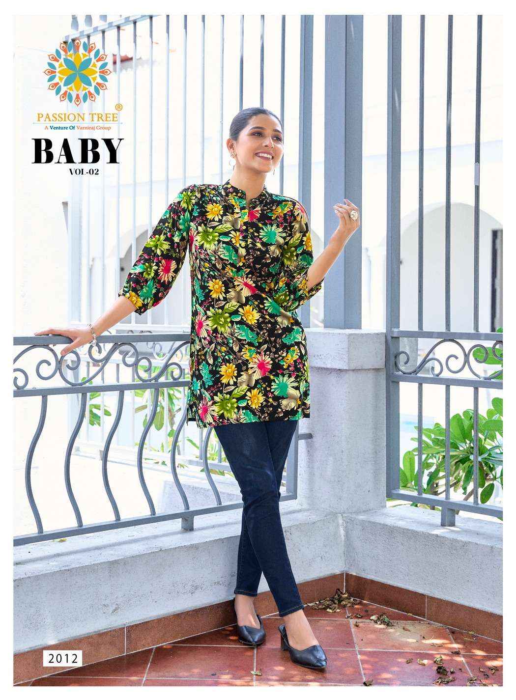 Passion Tree Baby Vol 2 Rayon Top 12 pcs Catalogue