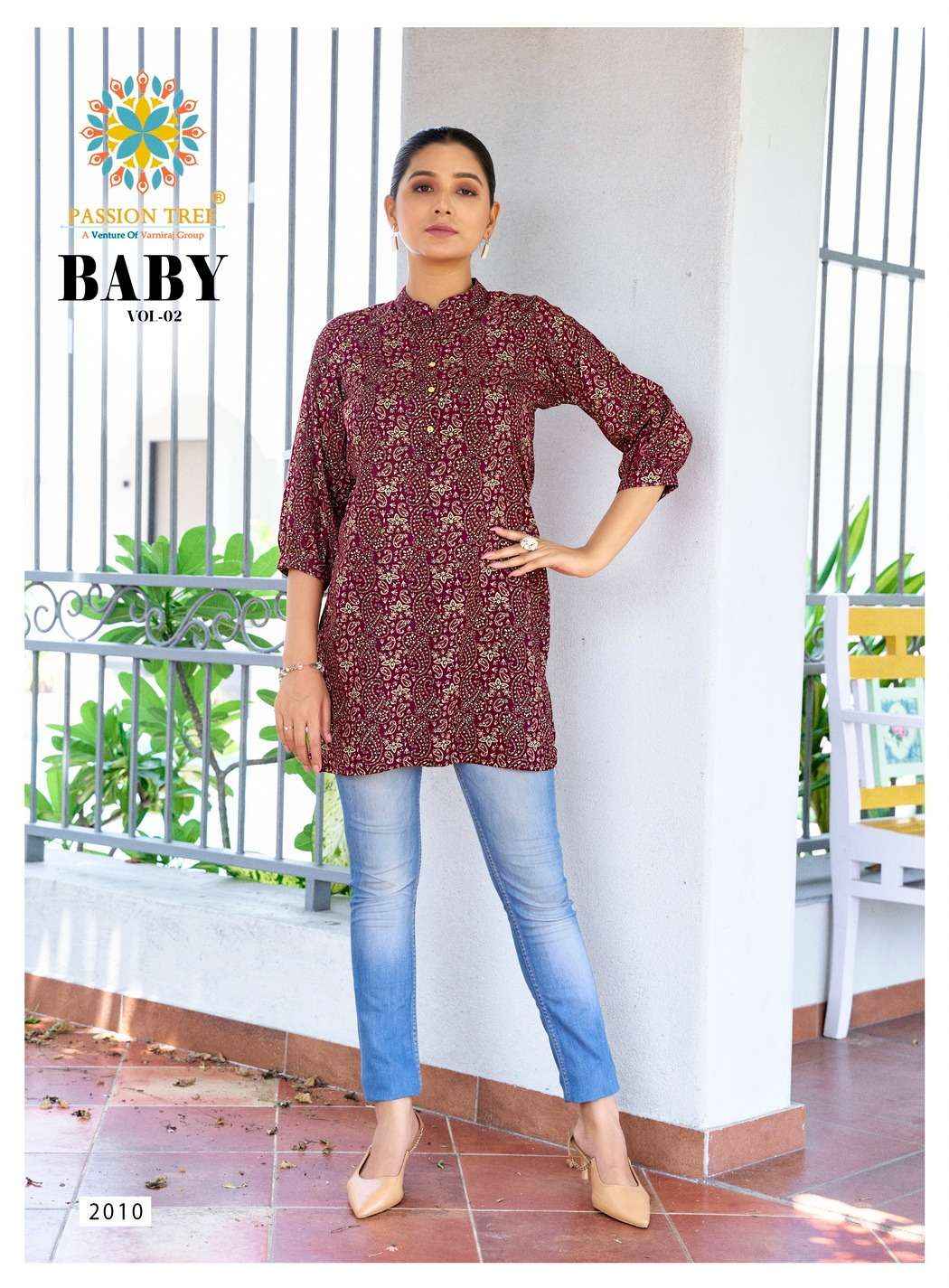 Passion Tree Baby Vol 2 Rayon Top 12 pcs Catalogue