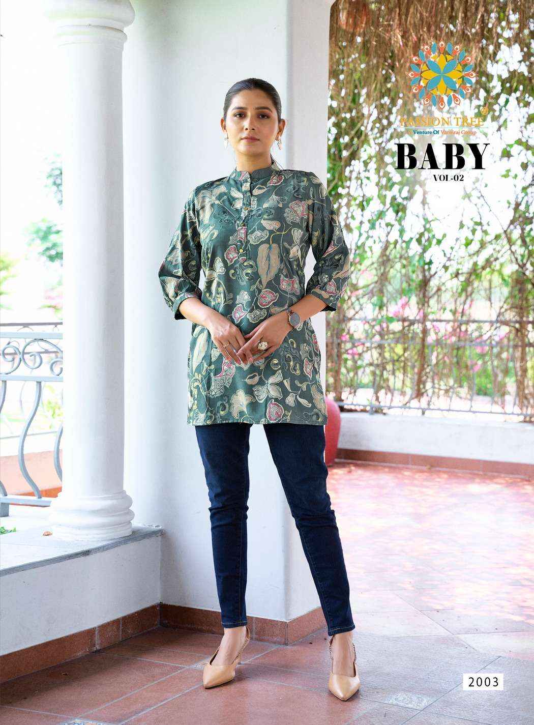 Passion Tree Baby Vol 2 Rayon Top 12 pcs Catalogue