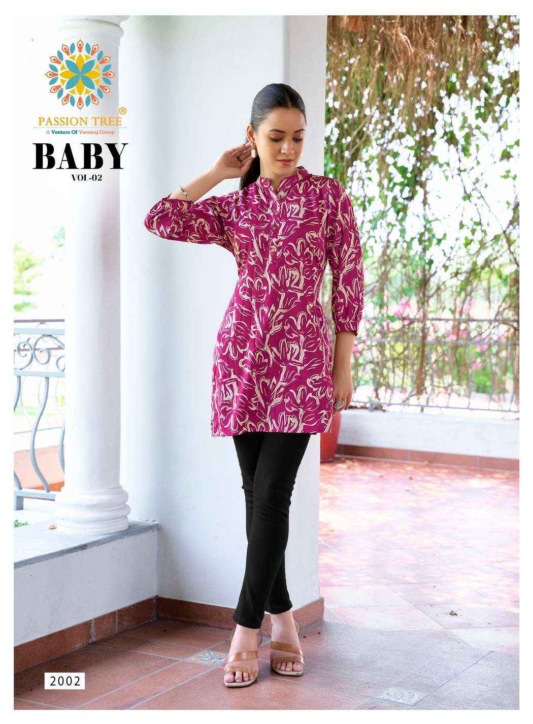 Passion Tree Baby Vol 2 Rayon Top 12 pcs Catalogue