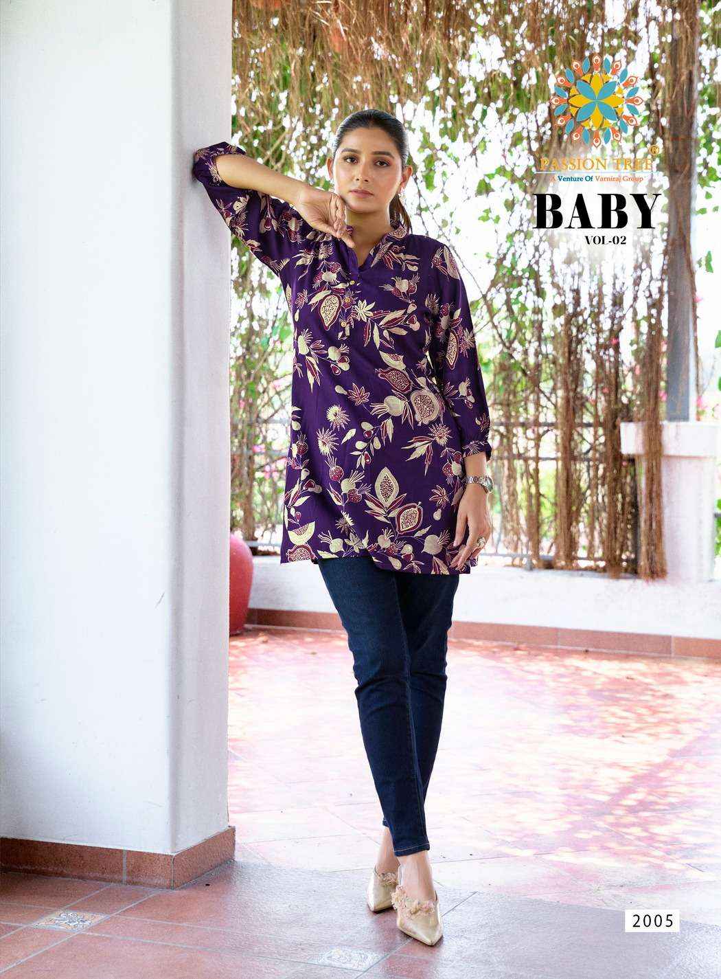 Passion Tree Baby Vol 2 Rayon Top 12 pcs Catalogue