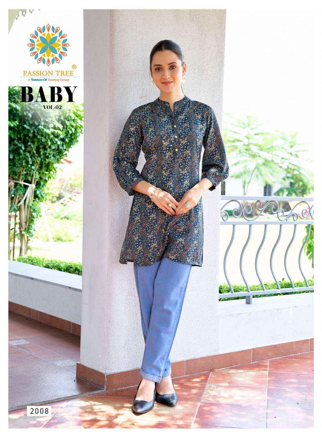 Passion Tree Baby Vol 2 Rayon Top 12 pcs Catalogue