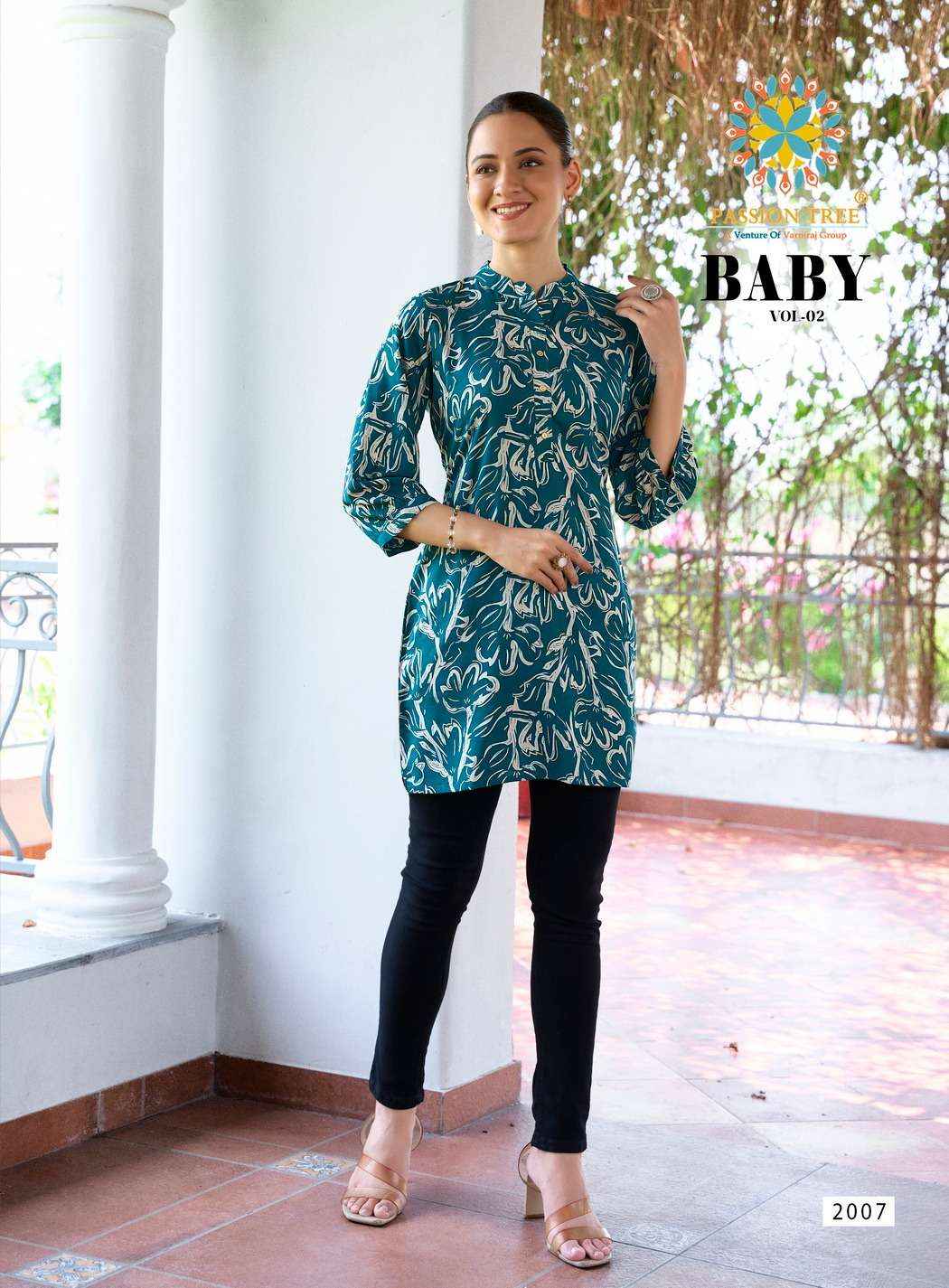 Passion Tree Baby Vol 2 Rayon Top 12 pcs Catalogue