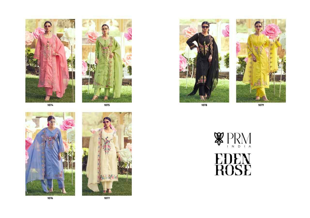PRM INDIA Eden Rose Readymade Cotton Dress 6 pcs Catalogue