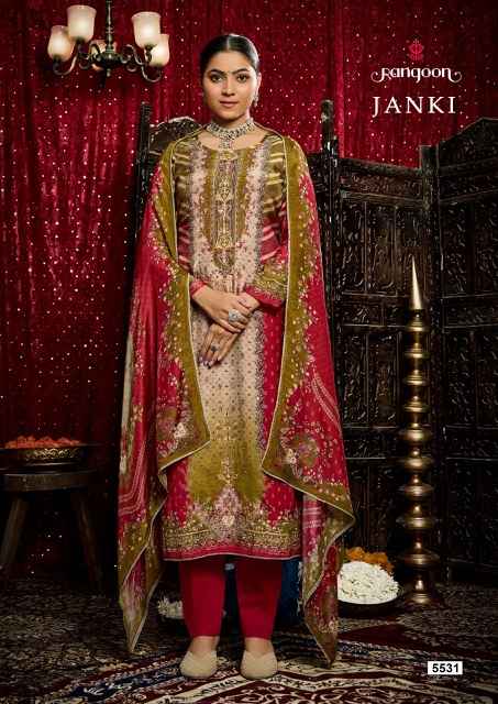 Rangoon Janki Musline Kurti Combo 4 pcs Catalogue