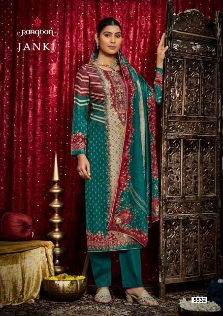 Rangoon Janki Musline Kurti Combo 4 pcs Catalogue
