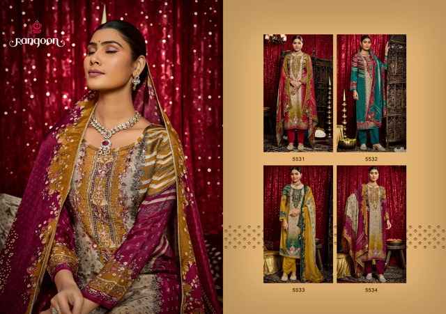 Rangoon Janki Musline Kurti Combo 4 pcs Catalogue