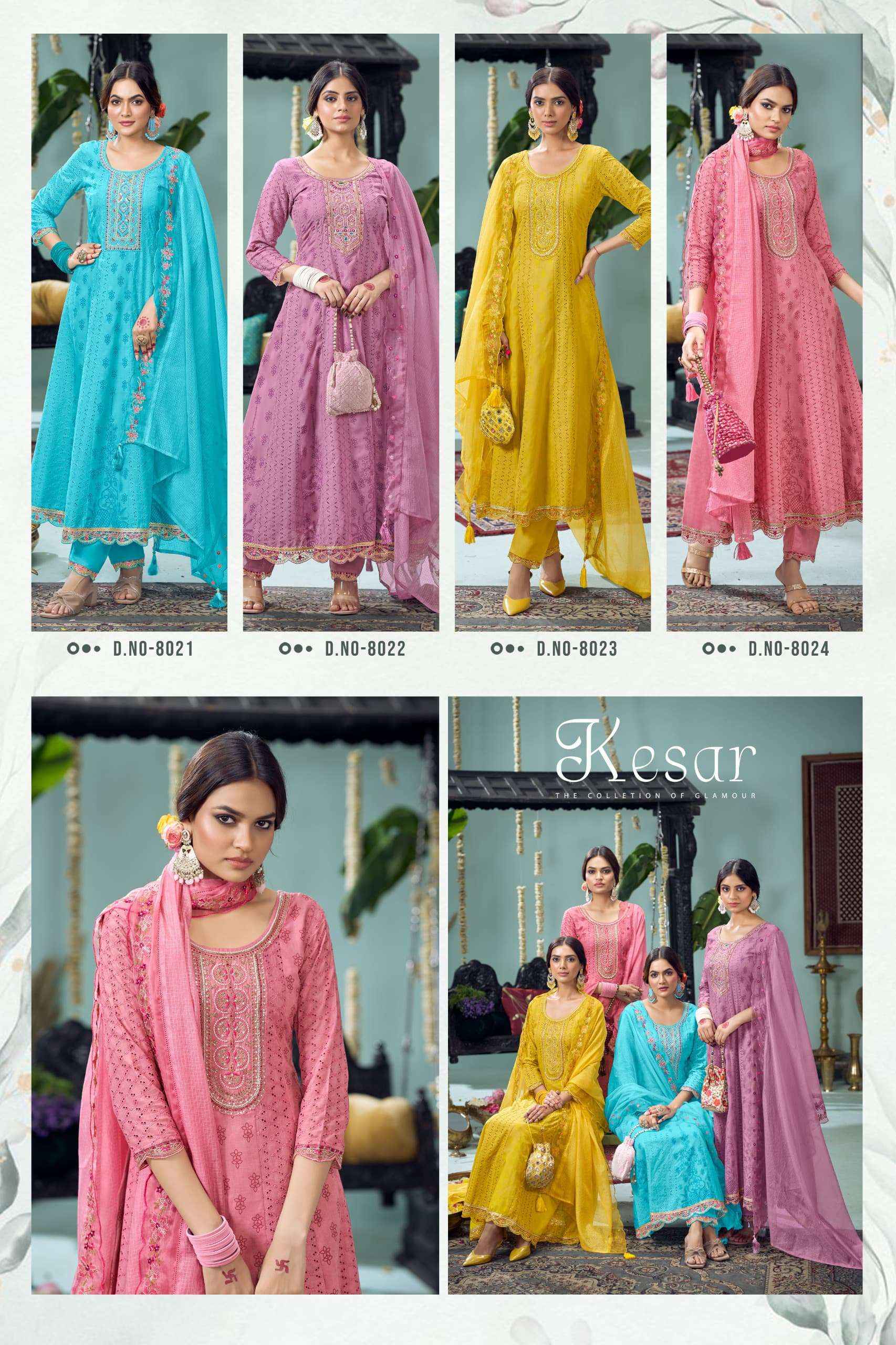 Rangoon Kesar Cotton Kurti Combo 4 pcs Catalogue
