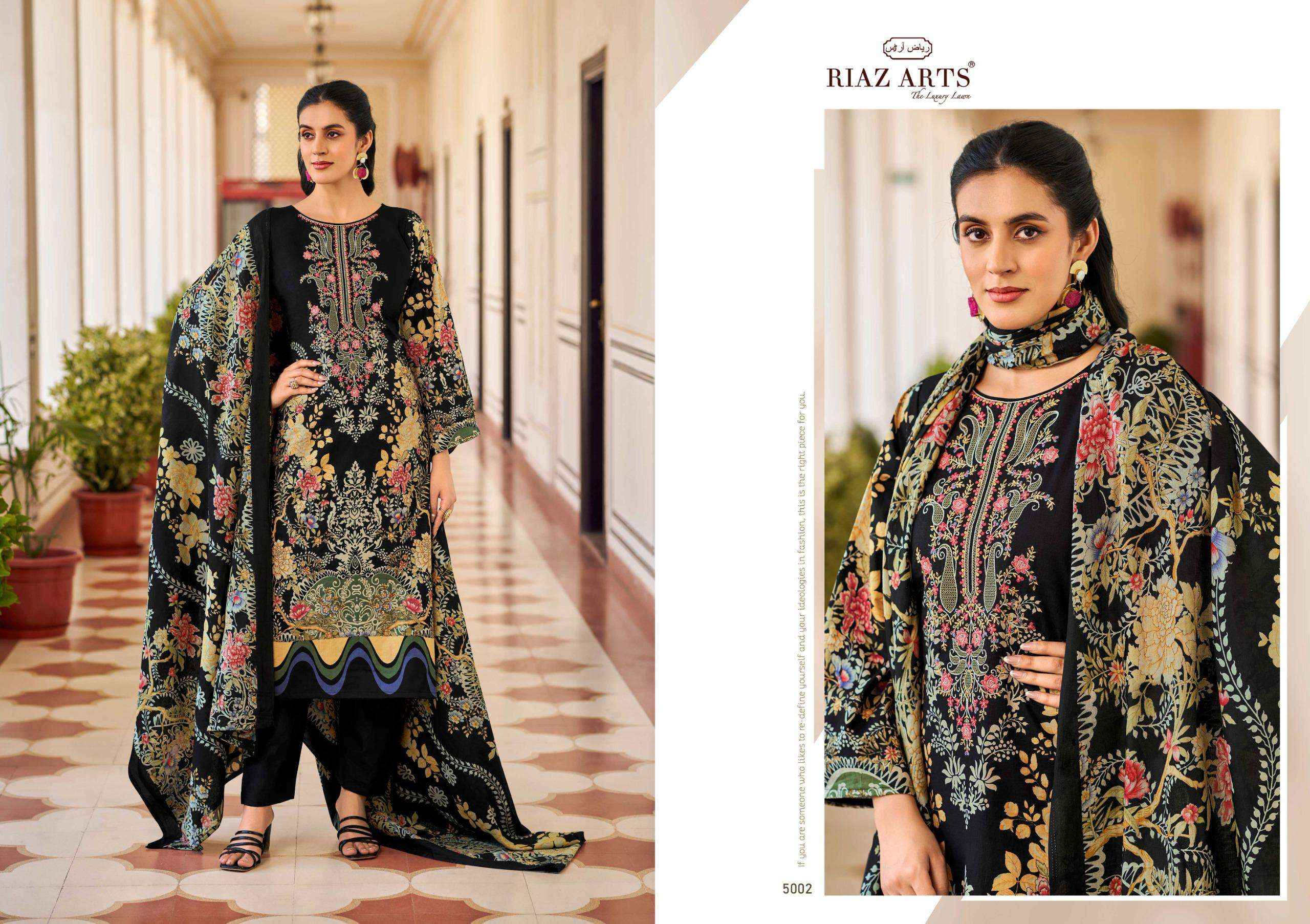Riaz Arts Musafir Vol 28 Lawn Cotton Dress Material 4 pcs Catalogue