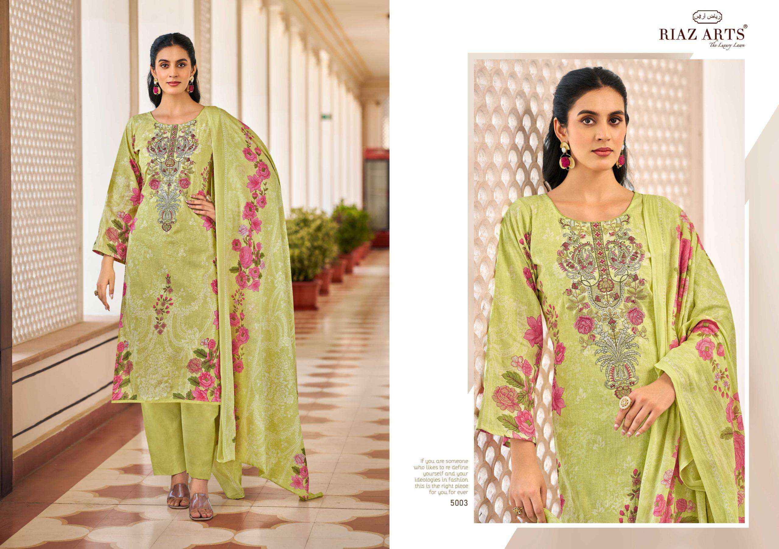 Riaz Arts Musafir Vol 28 Lawn Cotton Dress Material 4 pcs Catalogue