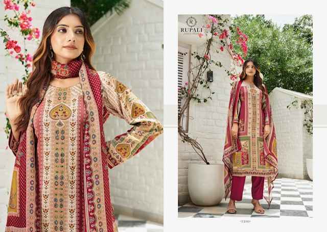 Rupali Fashion Anvika Viscouse Musline Dress Material 4 pcs Catalogue