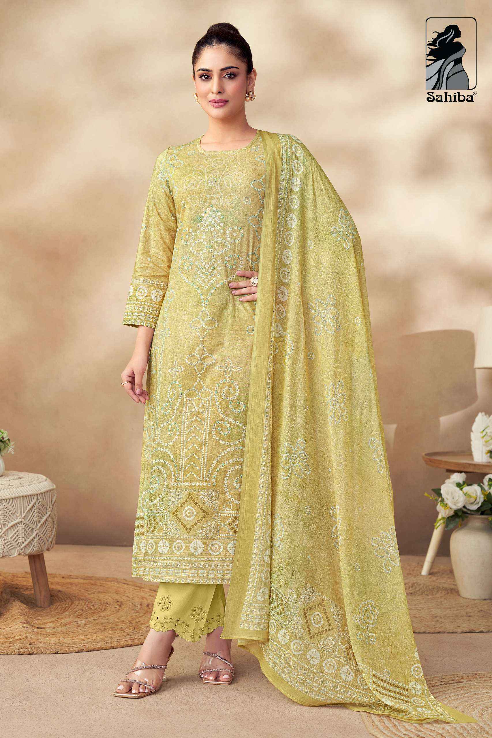Sahiba Tanisha Lawn Cotton Dress Material 6 pcs Catalogue