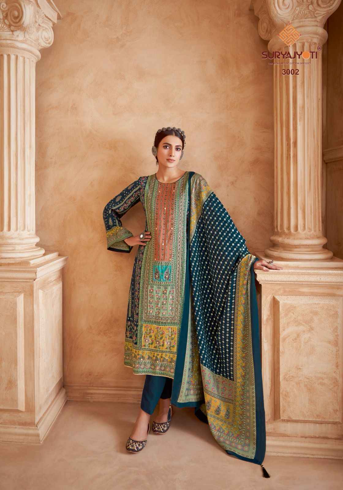 Suryajyoti Kanchan Vol 3 Modal Dress Material 6 pcs Catalogue