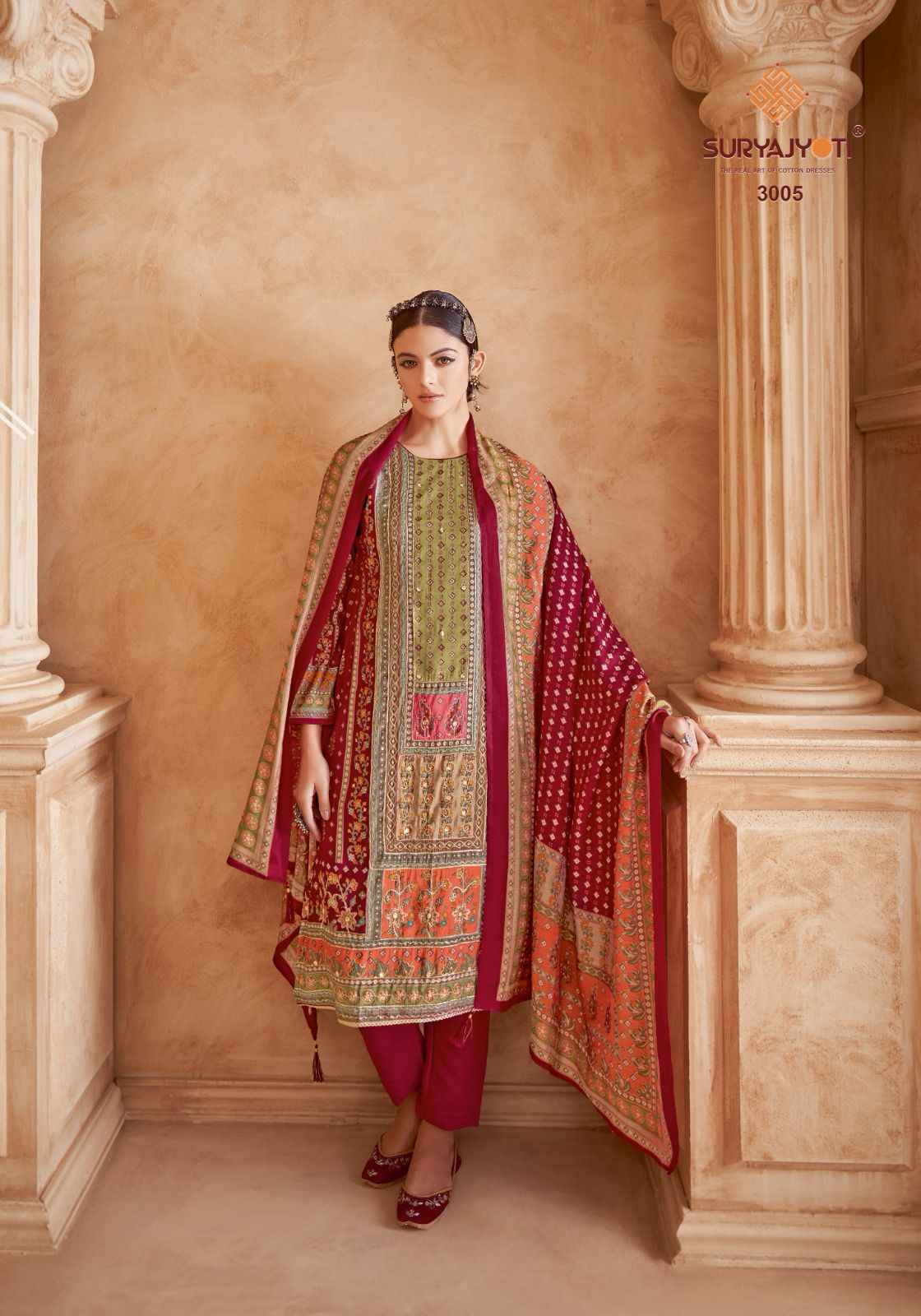Suryajyoti Kanchan Vol 3 Modal Dress Material 6 pcs Catalogue