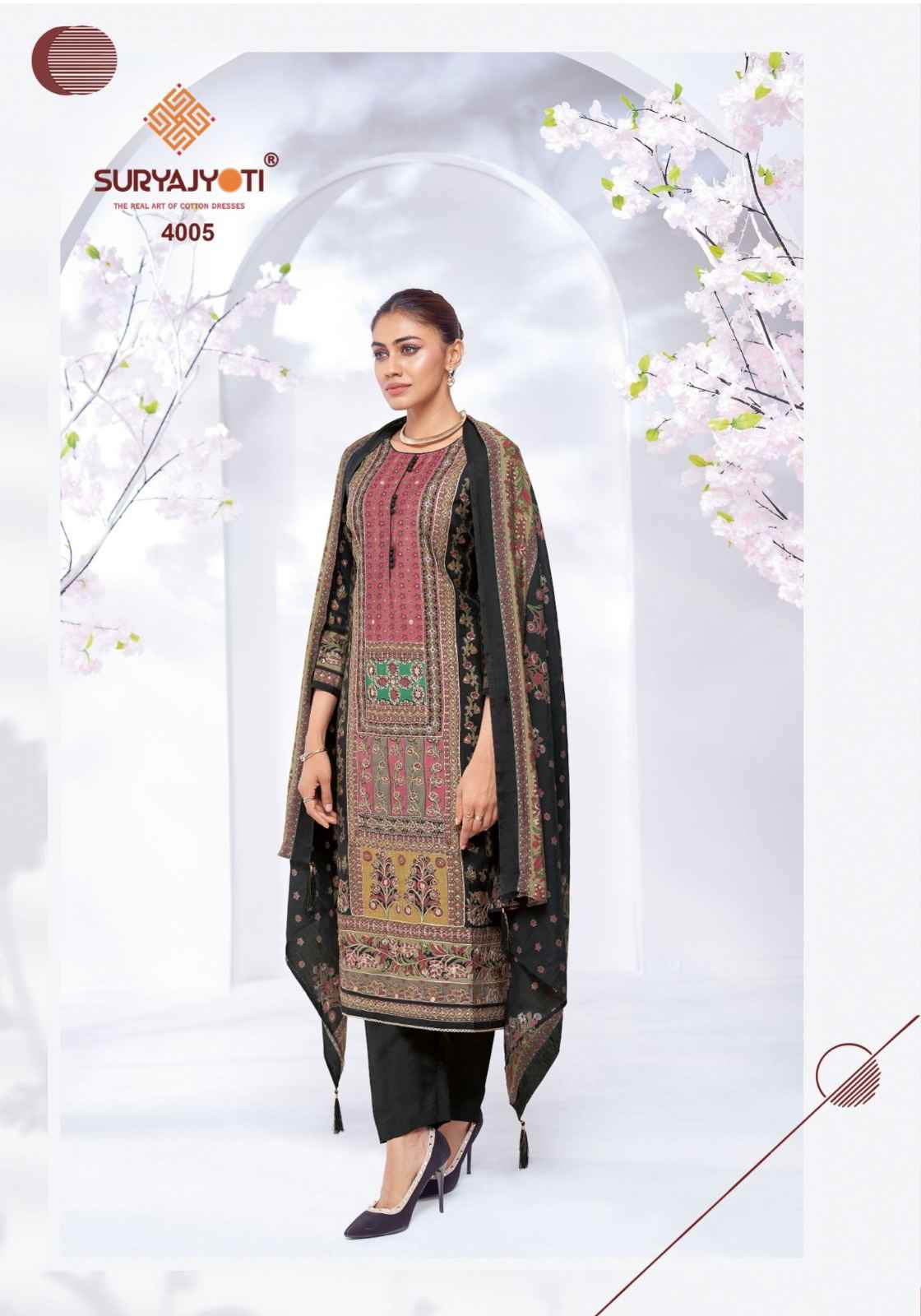 Suryajyoti Kanchan Vol 4 Modal Dress Material 6 pcs Catalogue