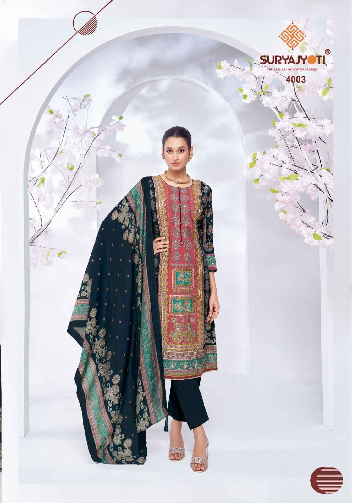 Suryajyoti Kanchan Vol 4 Modal Dress Material 6 pcs Catalogue
