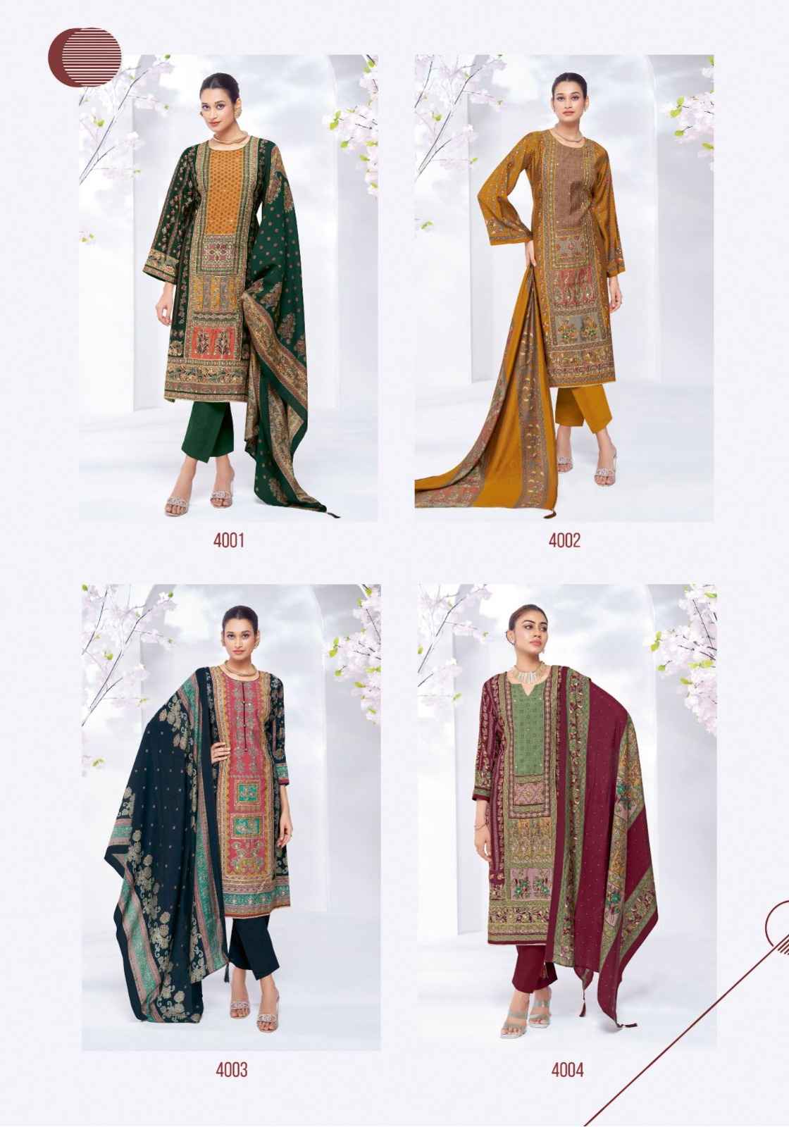 Suryajyoti Kanchan Vol 4 Modal Dress Material 6 pcs Catalogue