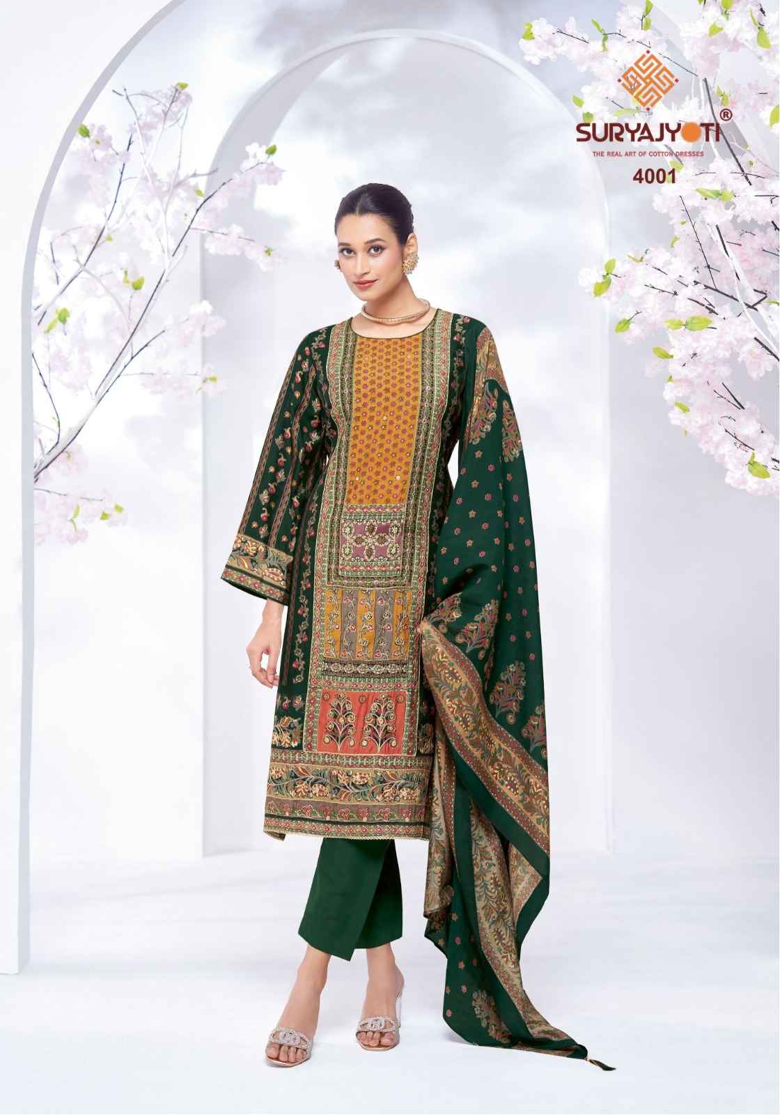 Suryajyoti Kanchan Vol 4 Modal Dress Material 6 pcs Catalogue