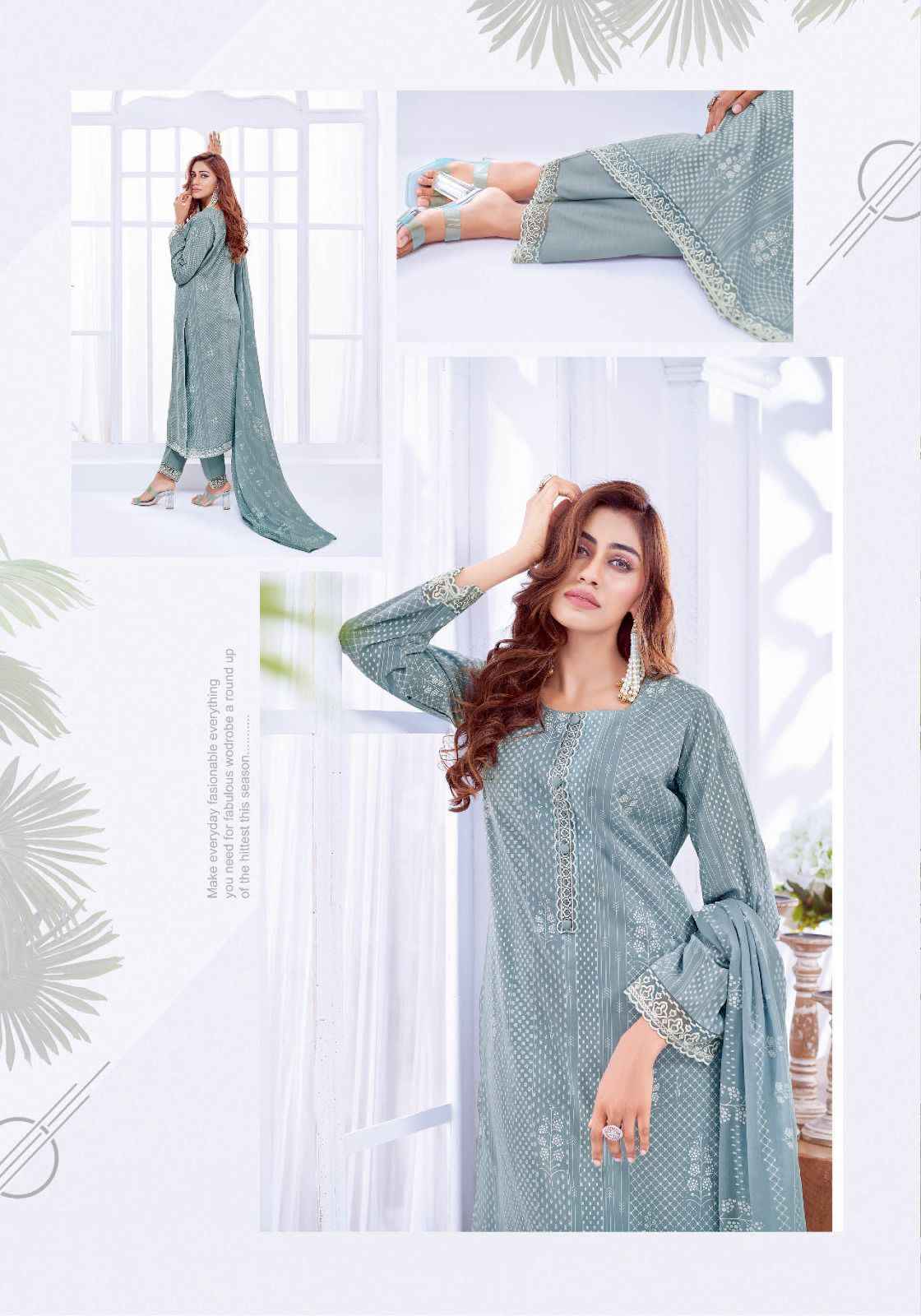Suryajyoti Kashvi Vol 1 Cambric Cotton Dress Material 6 Pc Catalouge