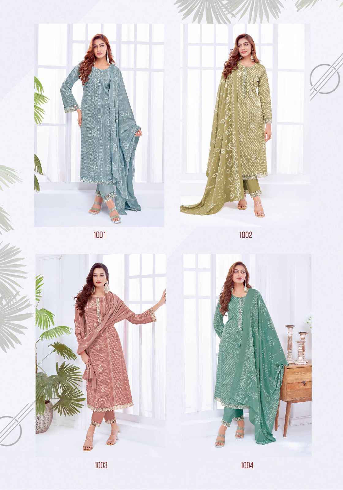 Suryajyoti Kashvi Vol 1 Cambric Cotton Dress Material 6 Pc Catalouge