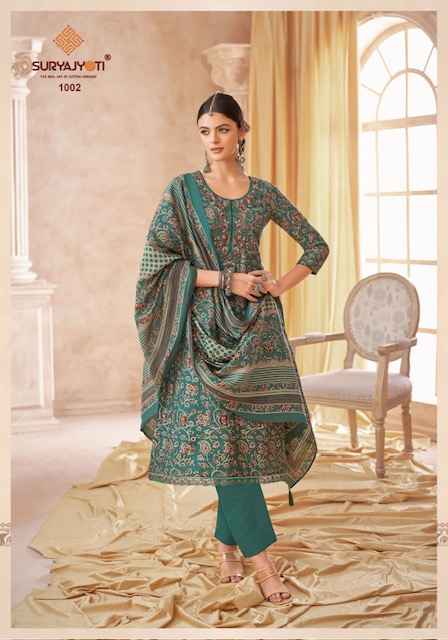 Suryajyoti Kesha Vol 1 Modal Dress Material 6 pcs Catalogue