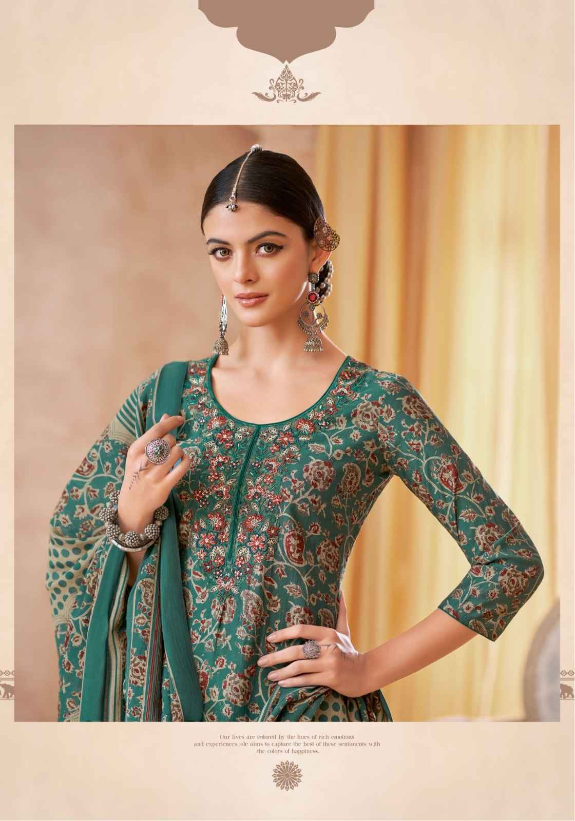 Suryajyoti Kesha Vol 1 Modal Dress Material 6 pcs Catalogue