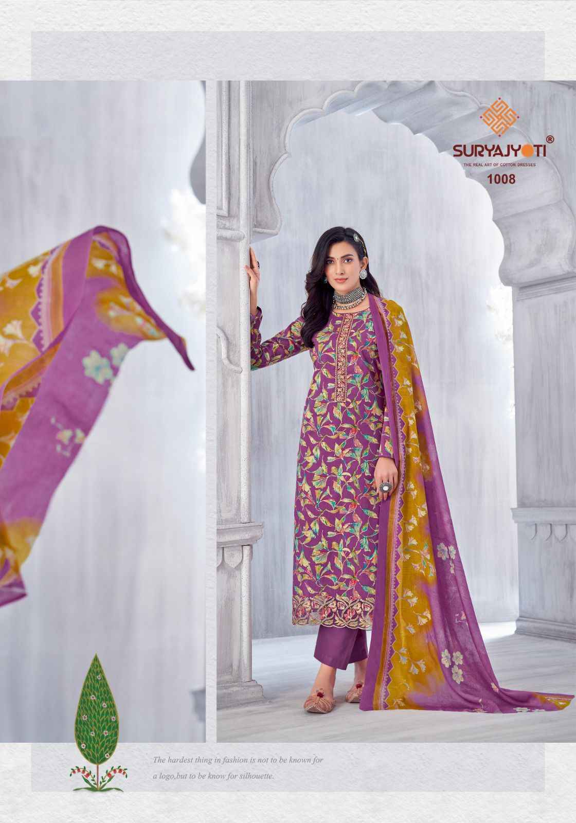 Suryajyoti Kia Vol 1 Lawn Cotton Dress Material 8 pcs Catalogue
