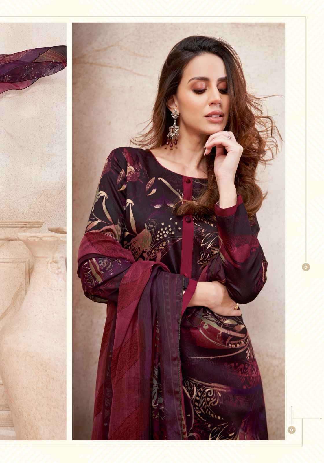 Suryajyoti Naishaa Vol 47 Jam Satin Dress Material 10 pcs Catalogue
