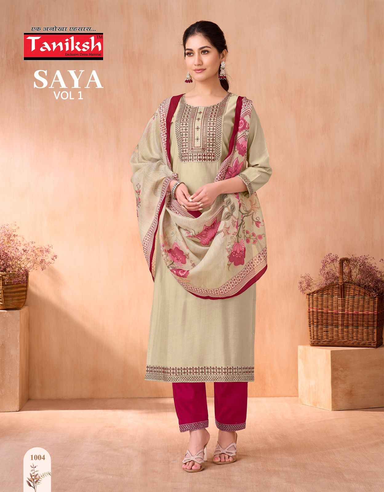 Taniksh Saya Vol 1 Vertical Kurti Combo 8 pcs Catalogue