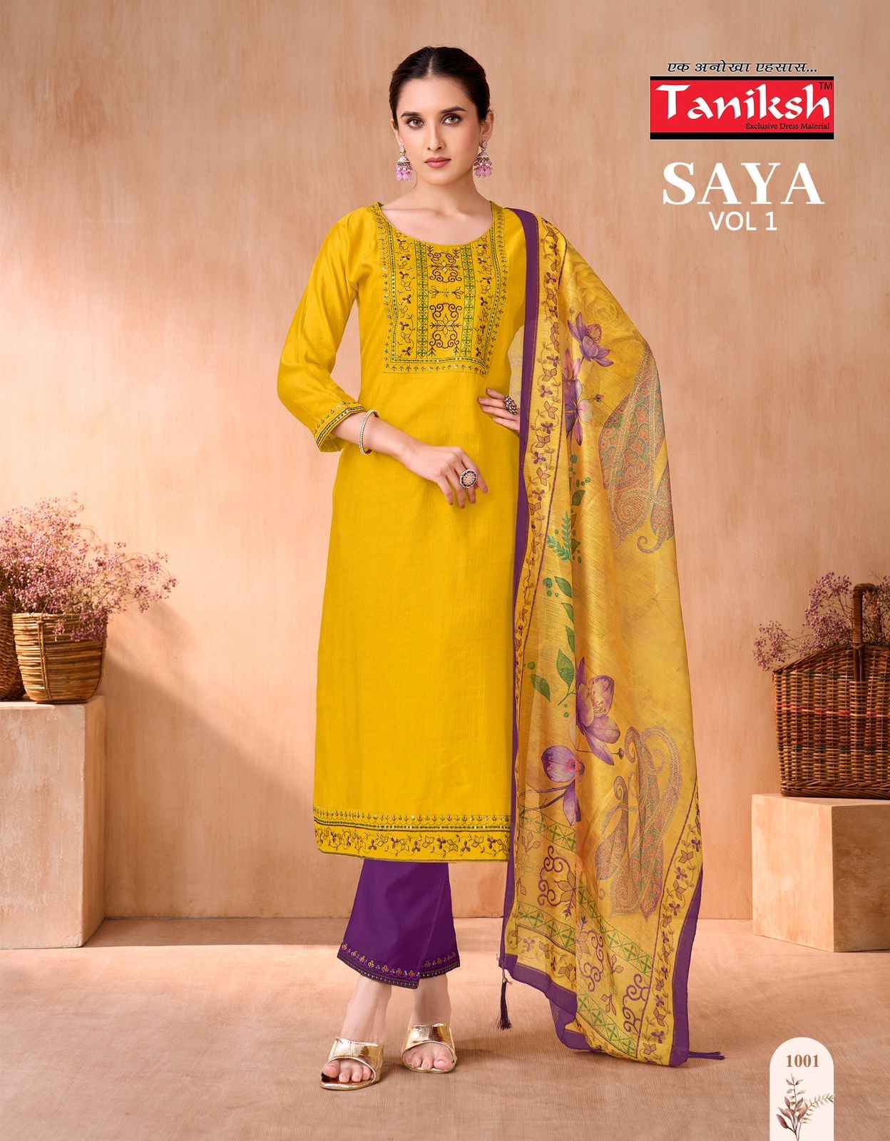 Taniksh Saya Vol 1 Vertical Kurti Combo 8 pcs Catalogue