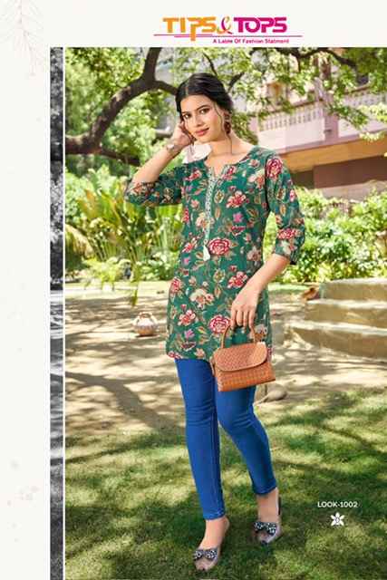 Tips & Tops Cotton Candy Vol 7 Cotton Kurti 8 pcs Catalogue