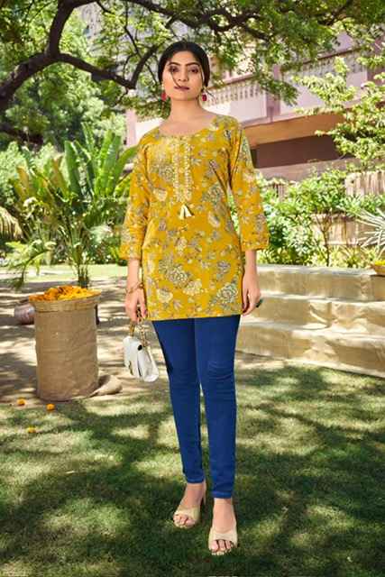 Tips & Tops Cotton Candy Vol 7 Cotton Kurti 8 pcs Catalogue