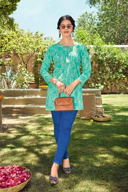 Tips & Tops Cotton Candy Vol 7 Cotton Kurti 8 pcs Catalogue