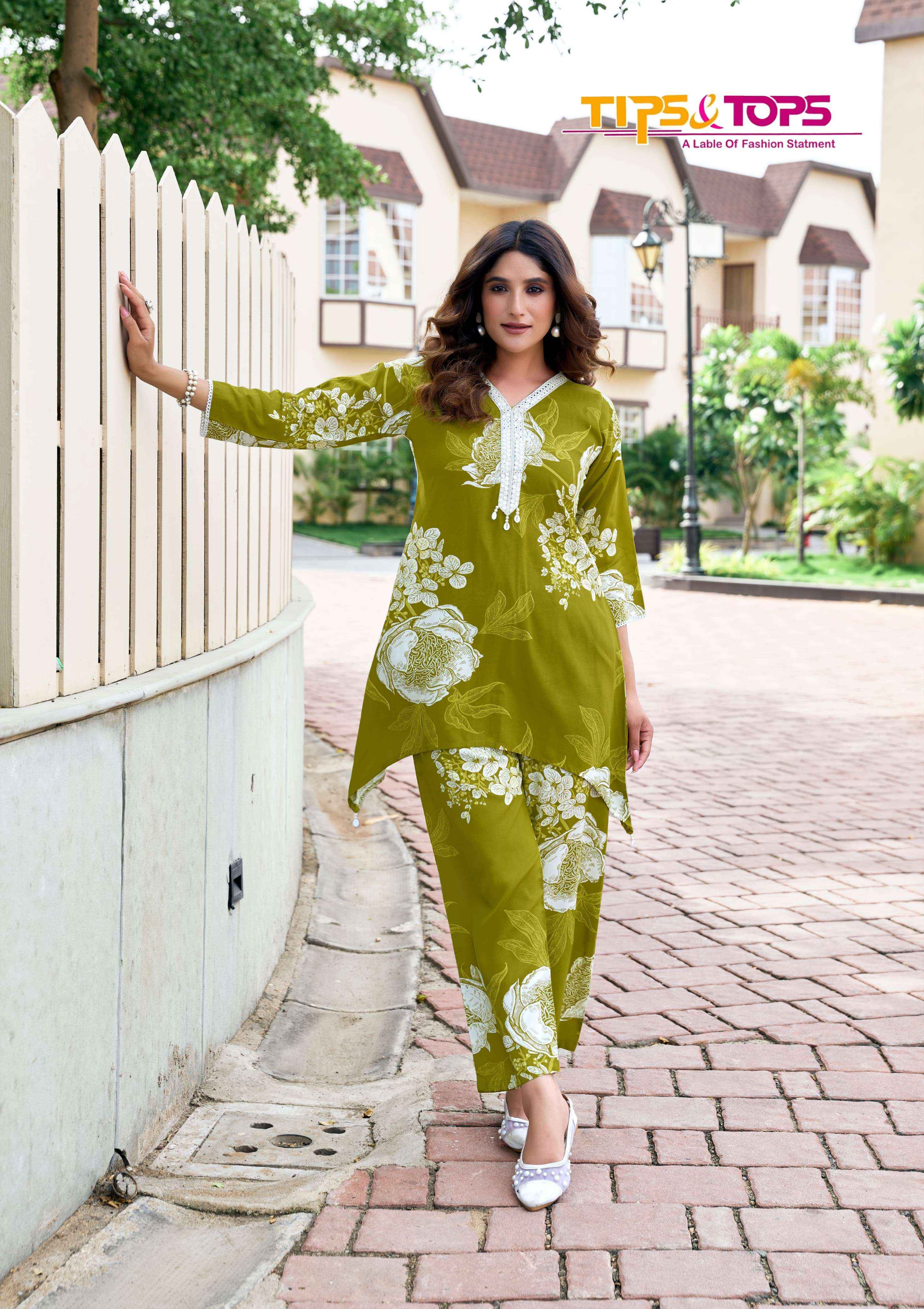 Tips & Tops Lifestyle Vol 2 Rayon Co ord set 6 pcs Catalogue