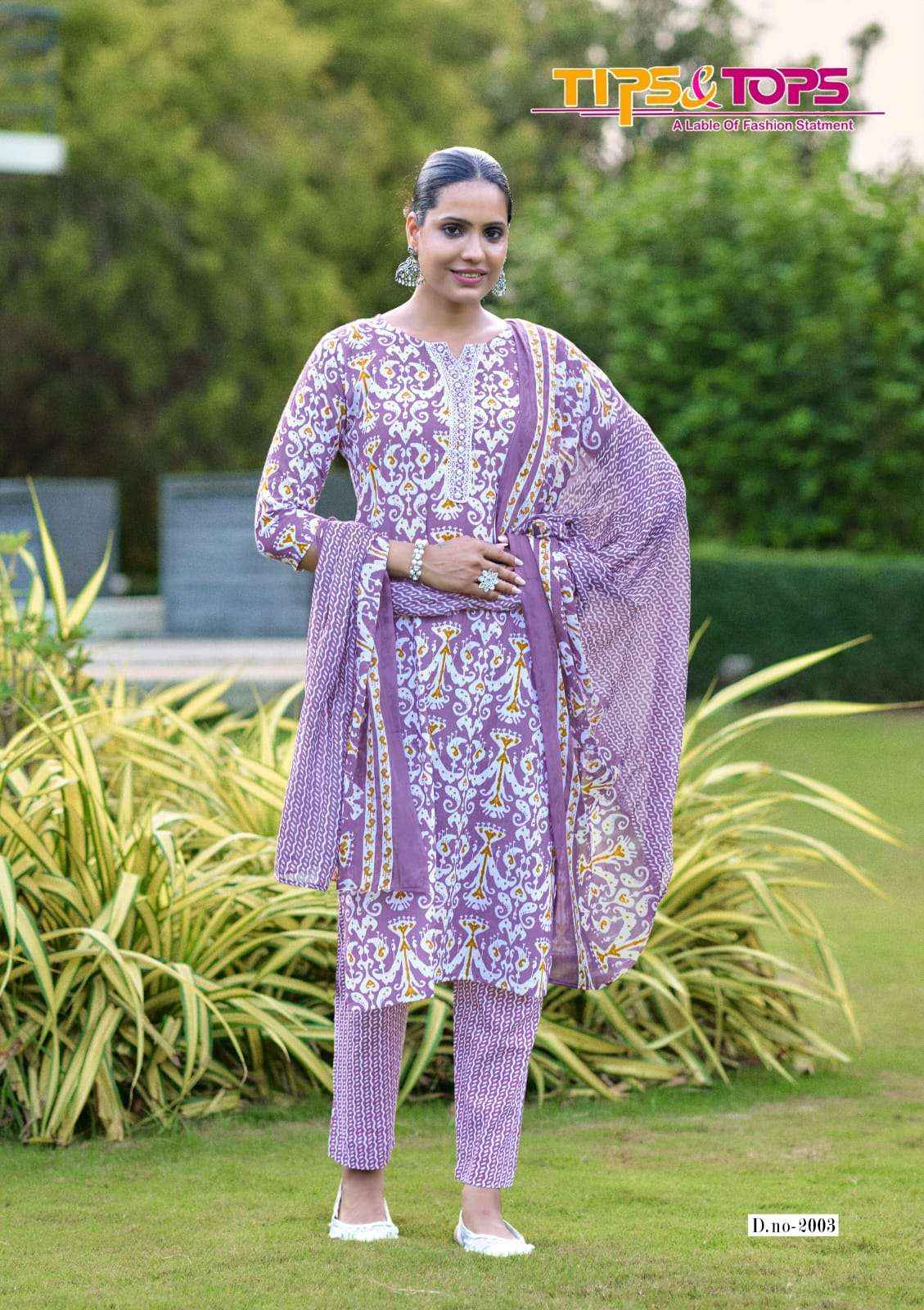 Tips & Tops Summer Saga Vol 2 Cotton Kurti Combo 6 pcs Catalogue