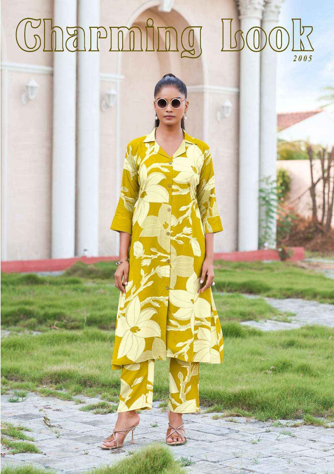 Tips & Tops Trendy Touch Vol 2 Rayon Co Ord Set 6 Pc Catalogue