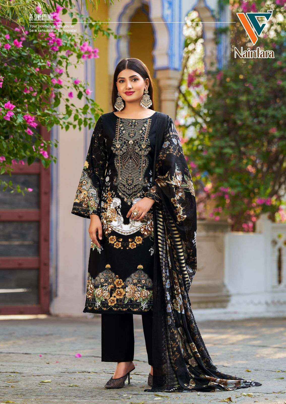Vandana Creation Naintara Vol 1 Cotton Dress Material 8 pcs Catalogue