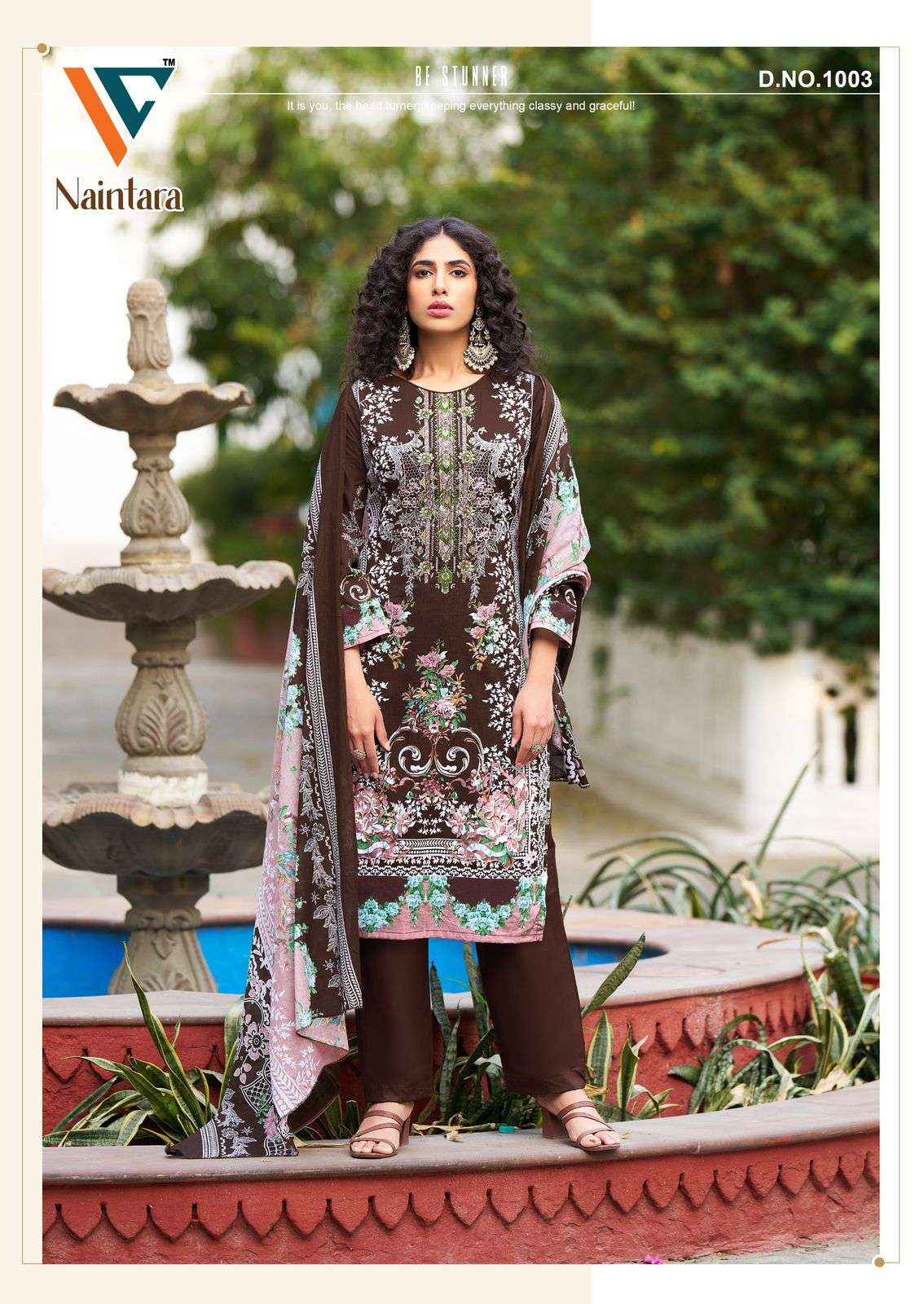 Vandana Creation Naintara Vol 1 Cotton Dress Material 8 pcs Catalogue