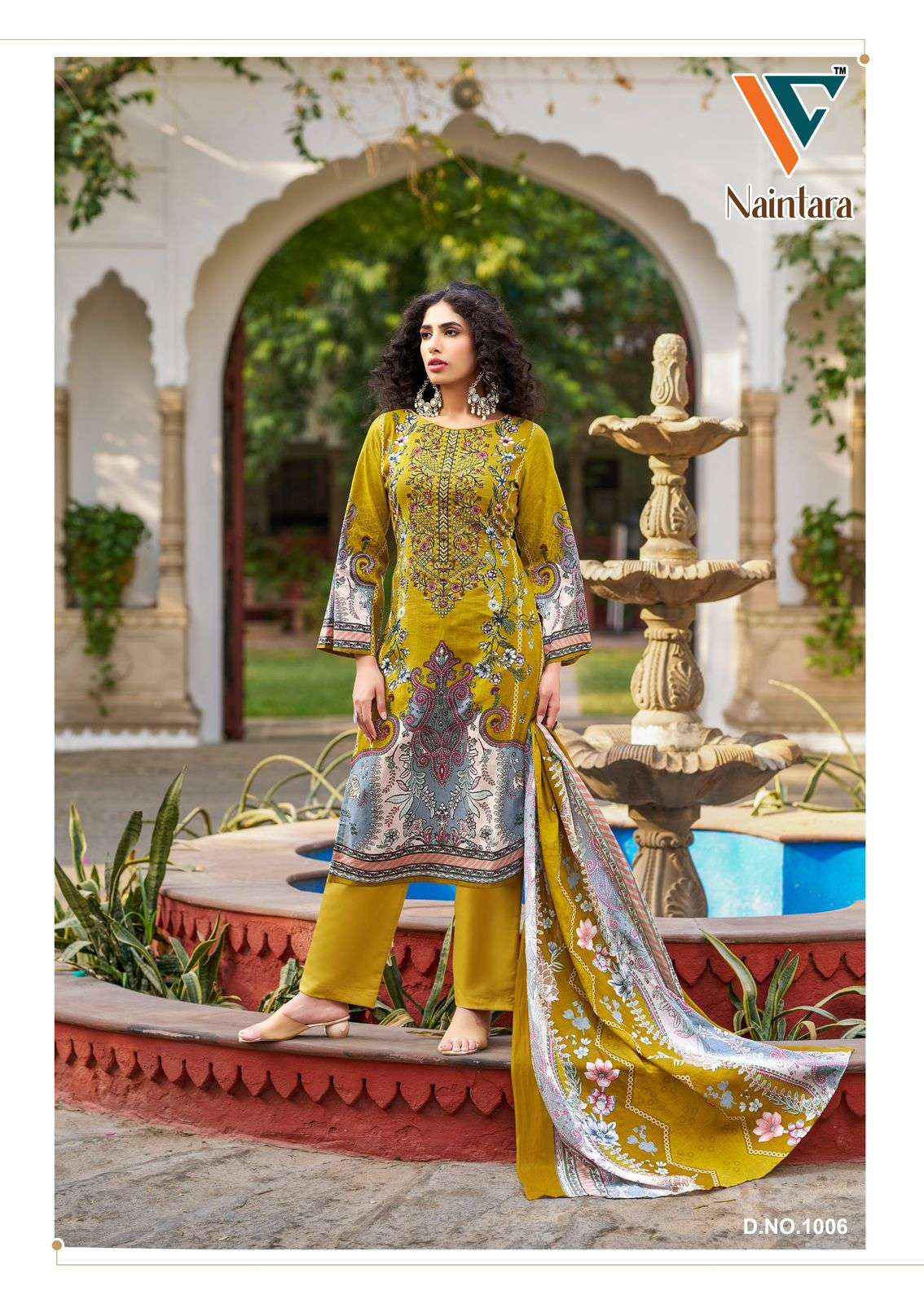 Vandana Creation Naintara Vol 1 Cotton Dress Material 8 pcs Catalogue
