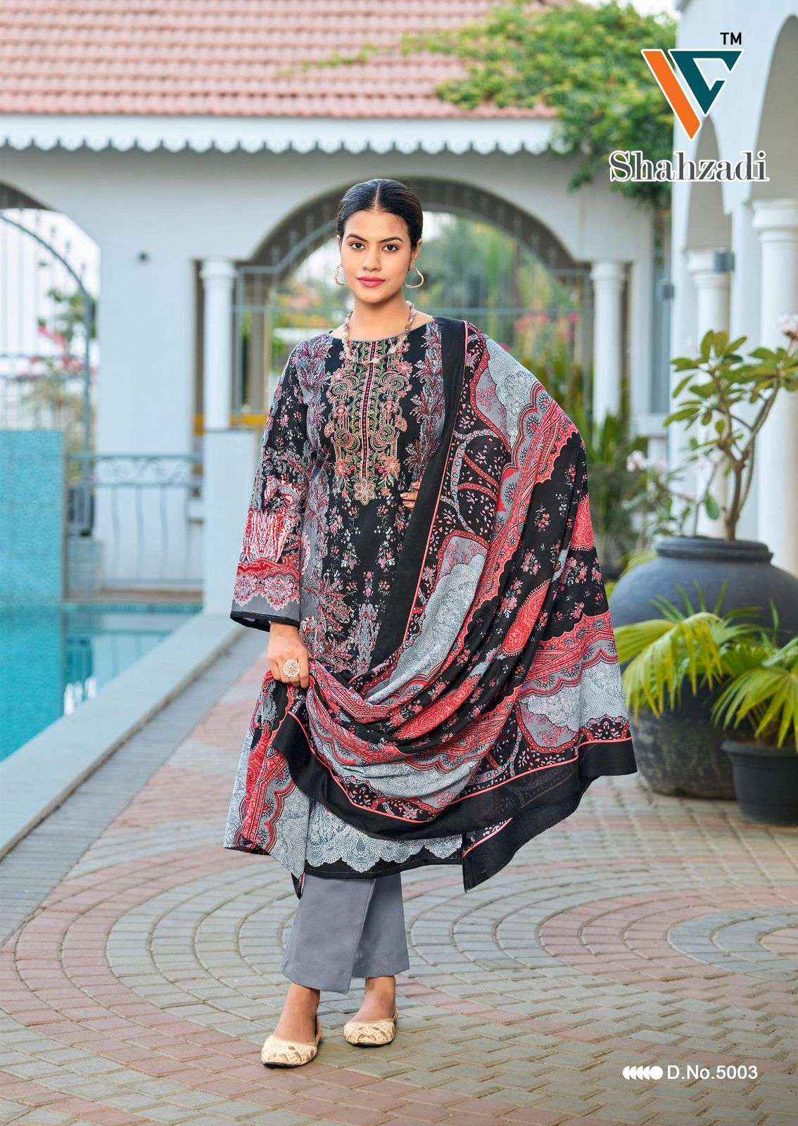 Vandana Creation Shahzadi Vol 5 Cotton Dress Material 8 pcs Catalogue