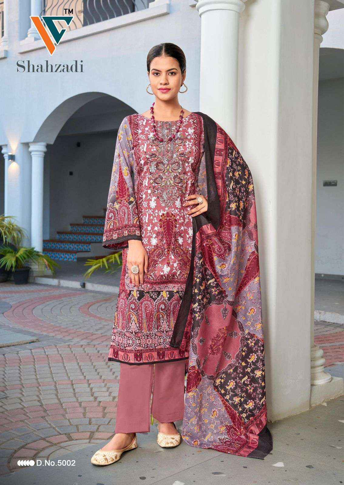 Vandana Creation Shahzadi Vol 5 Cotton Dress Material 8 pcs Catalogue