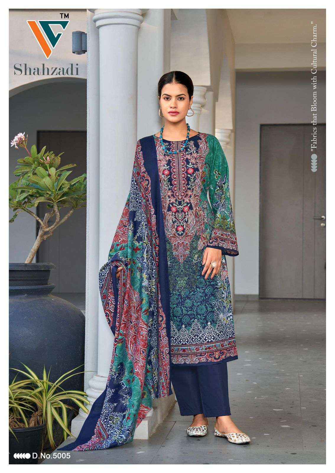 Vandana Creation Shahzadi Vol 5 Cotton Dress Material 8 pcs Catalogue