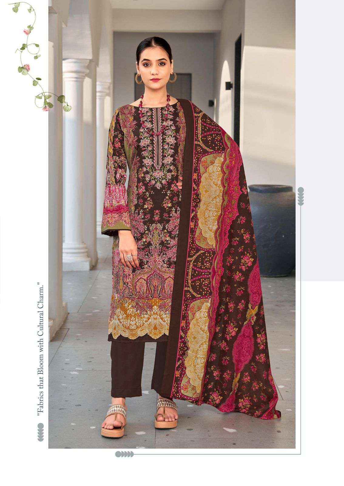 Vandana Creation Shahzadi Vol 5 Cotton Dress Material 8 pcs Catalogue