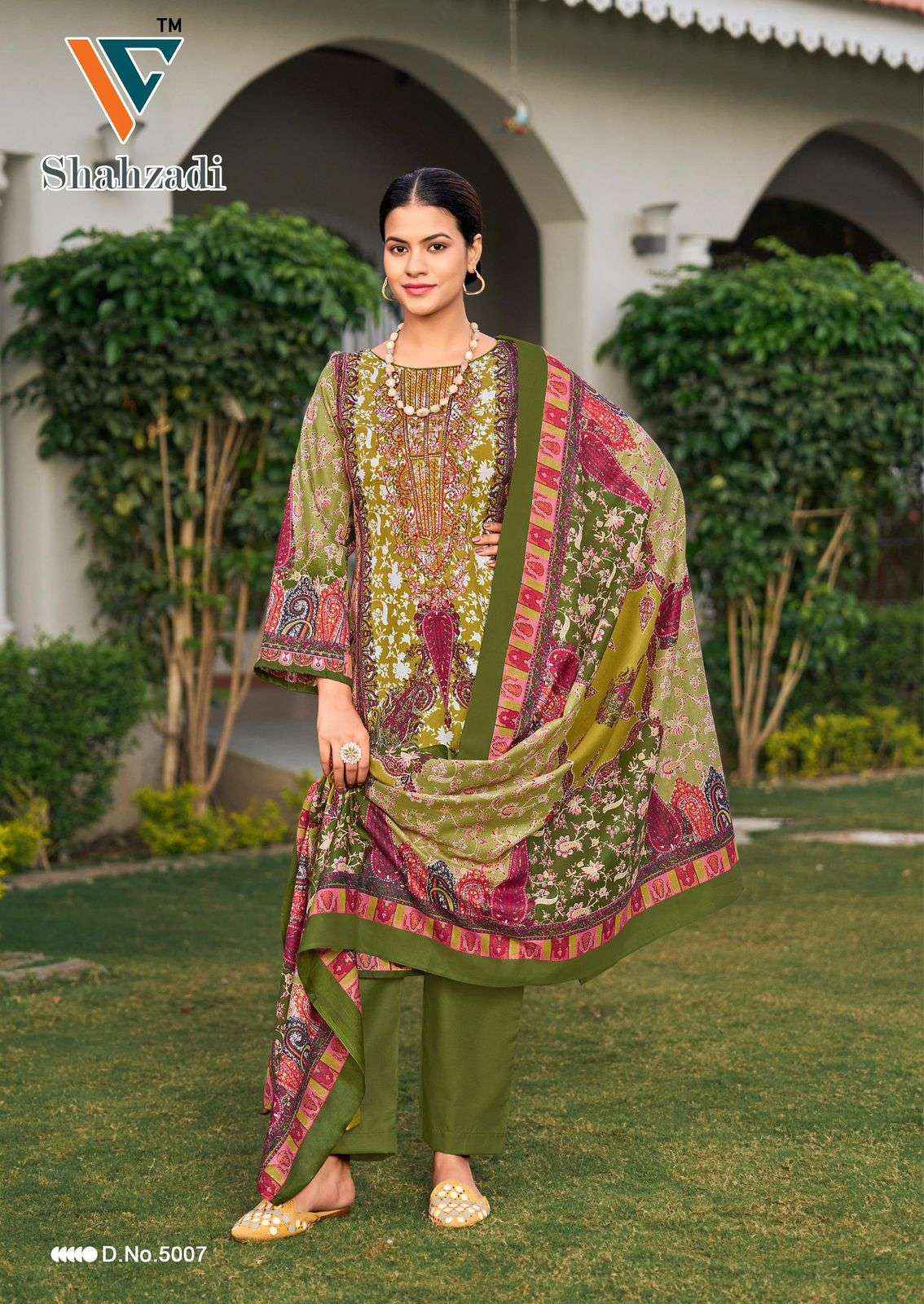Vandana Creation Shahzadi Vol 5 Cotton Dress Material 8 pcs Catalogue