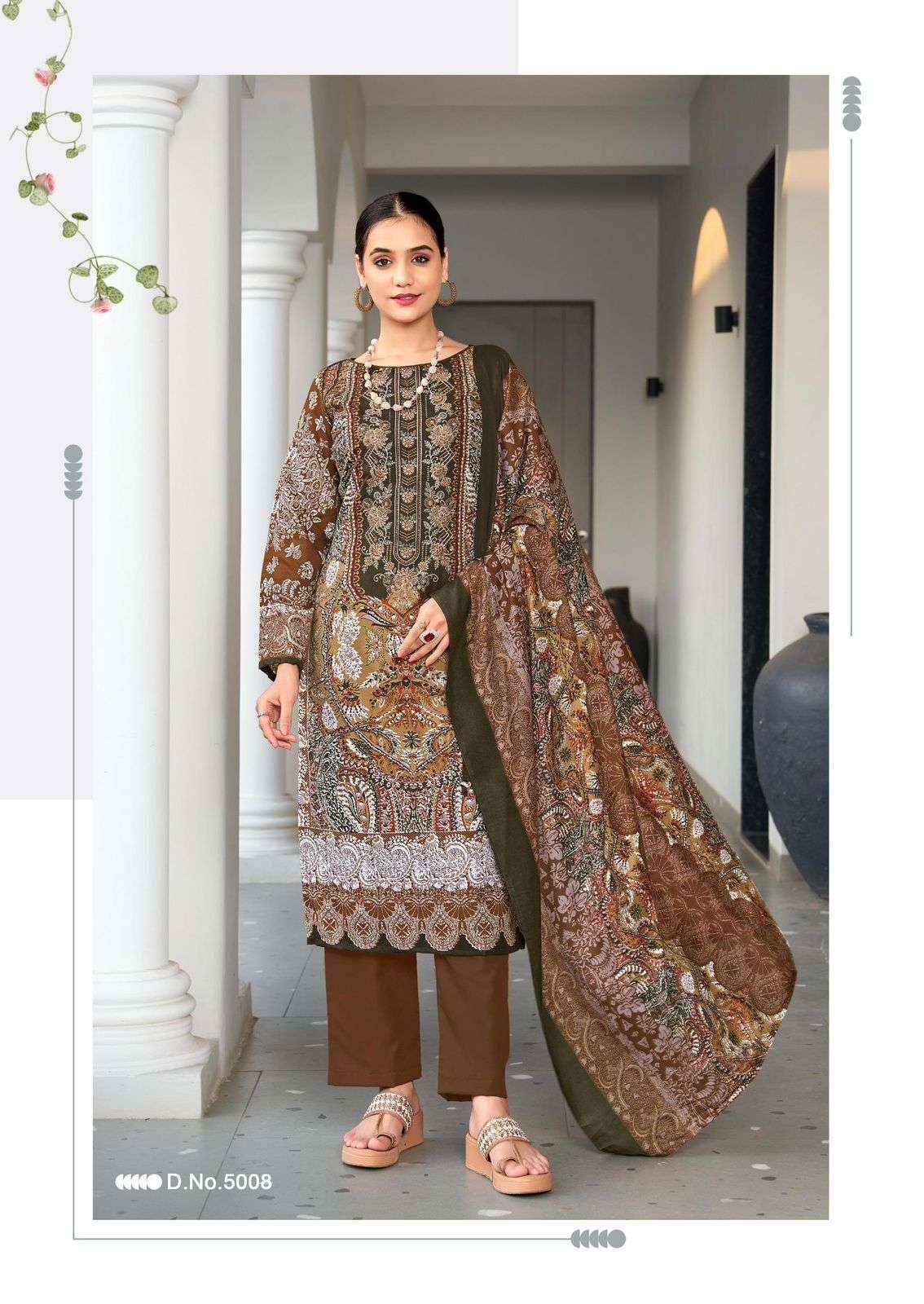 Vandana Creation Shahzadi Vol 5 Cotton Dress Material 8 pcs Catalogue