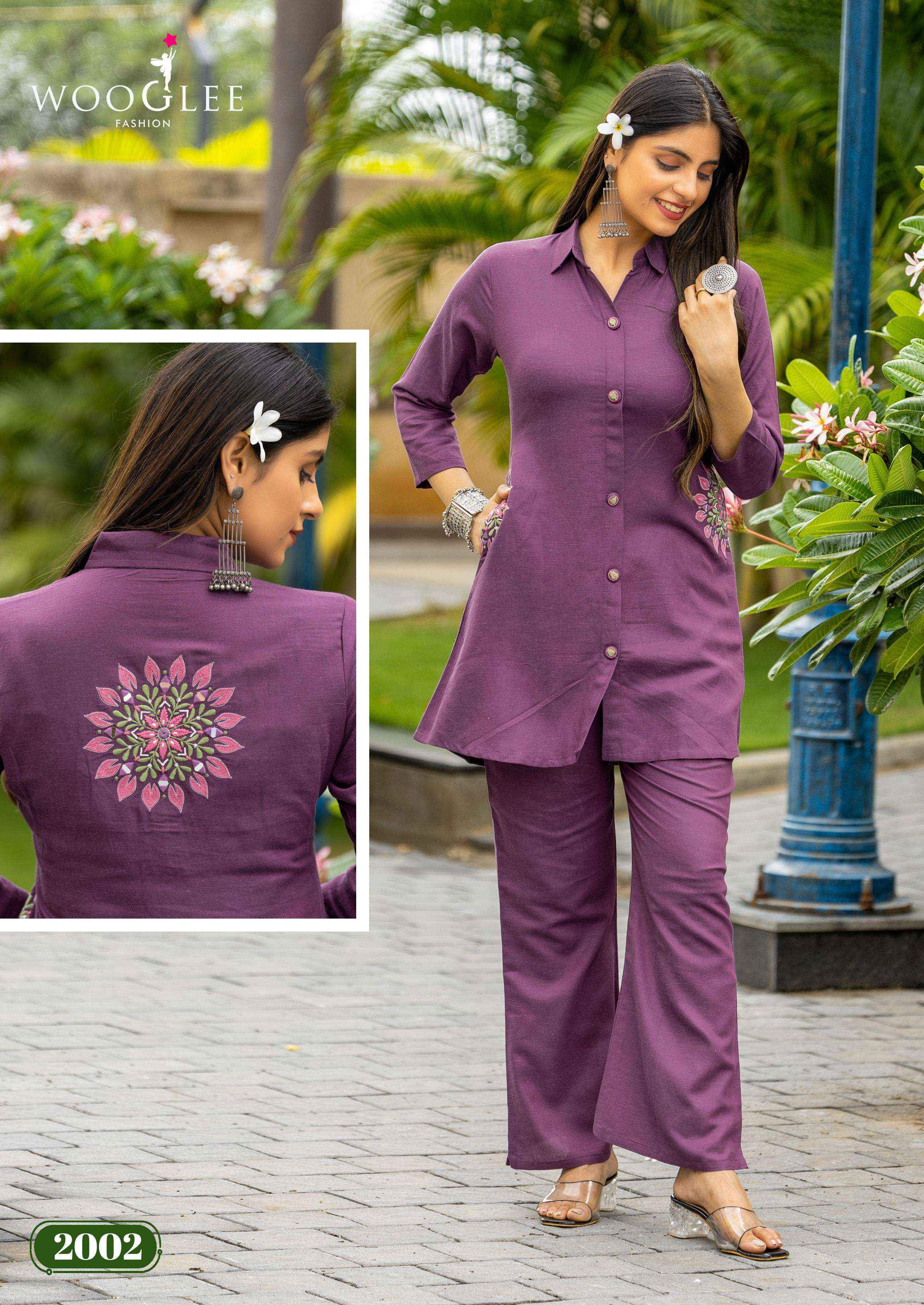 Woodee Elina Cotton Top With Bottom 4 pcs Catalogue