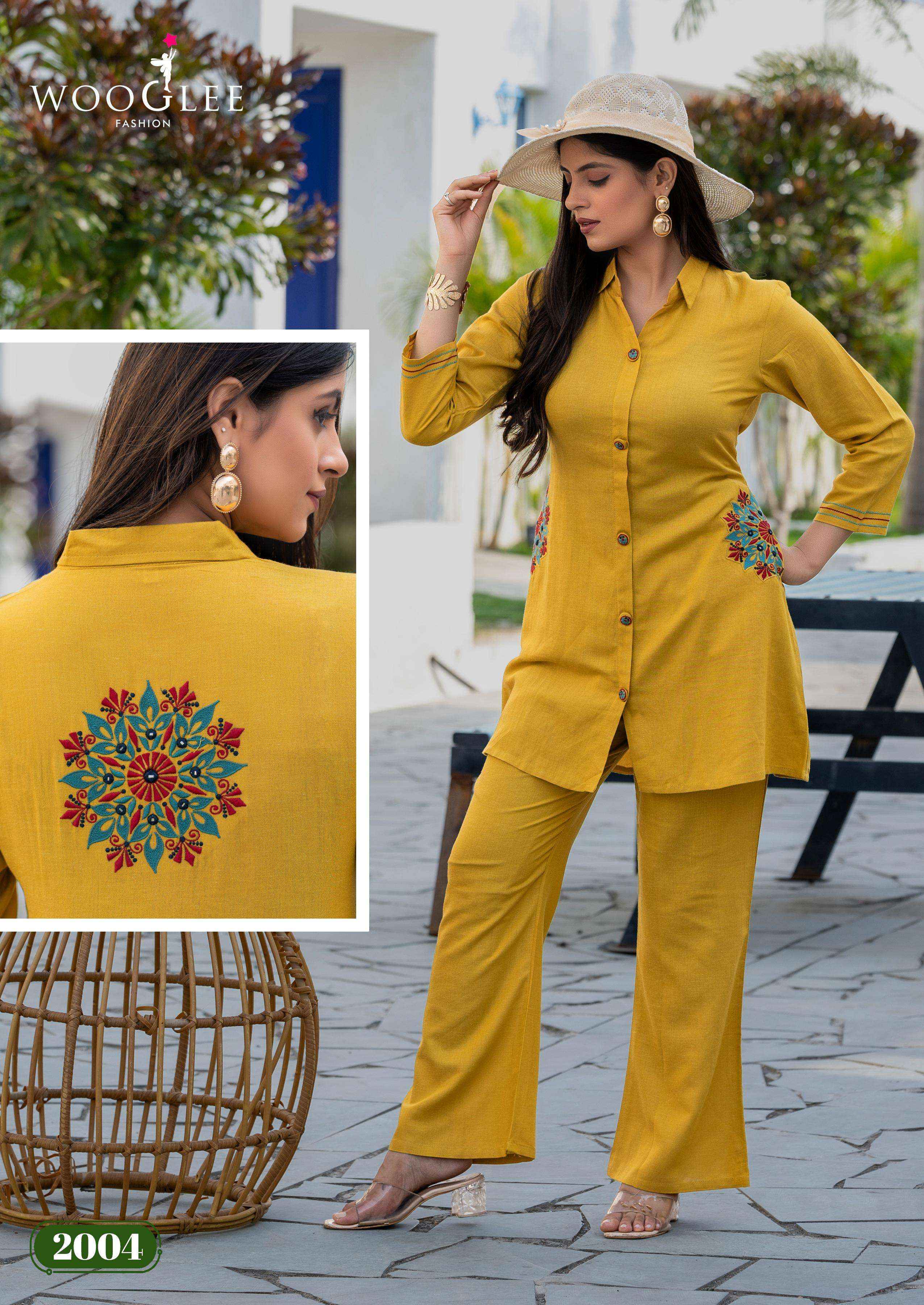 Woodee Elina Cotton Top With Bottom 4 pcs Catalogue