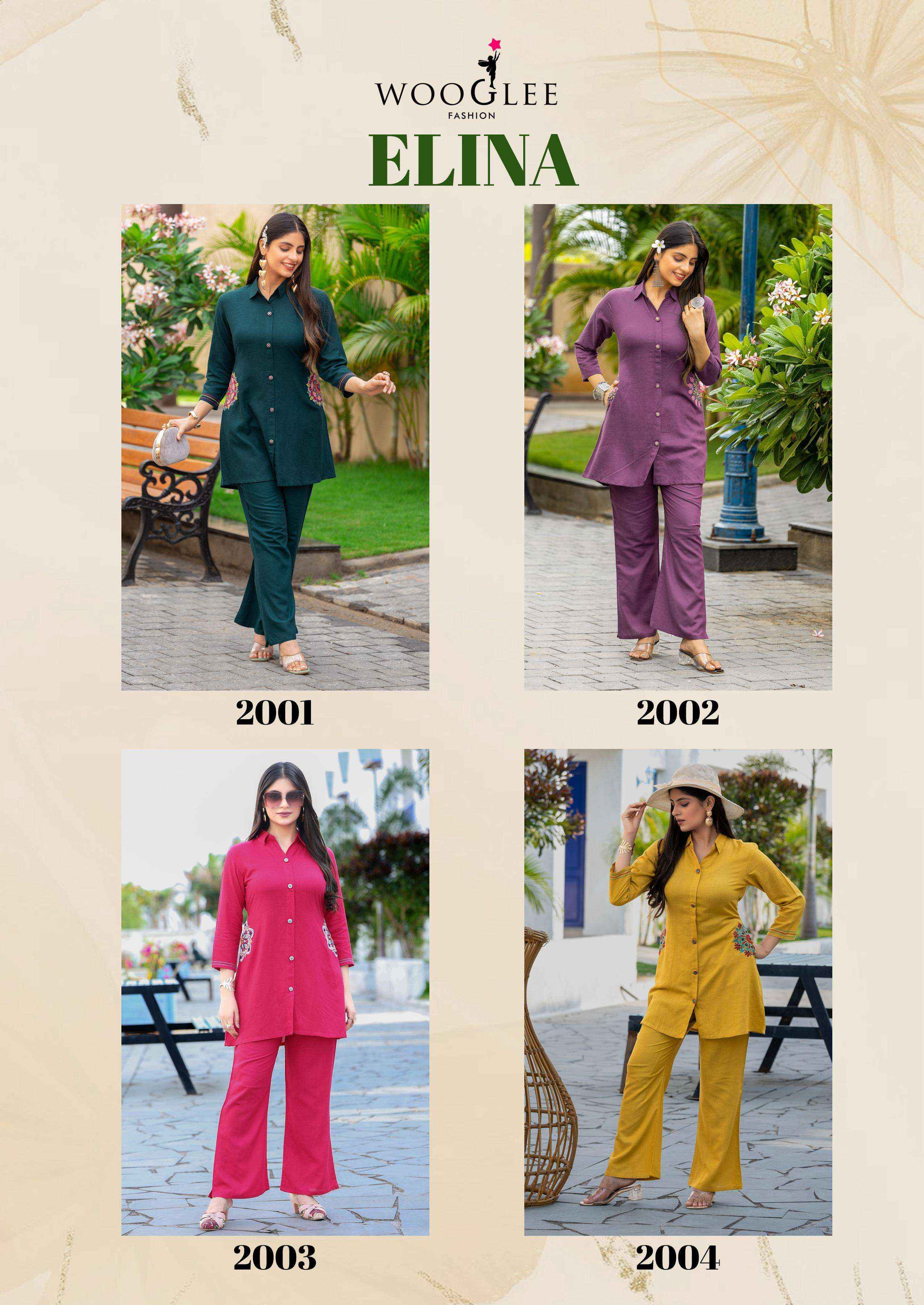 Woodee Elina Cotton Top With Bottom 4 pcs Catalogue